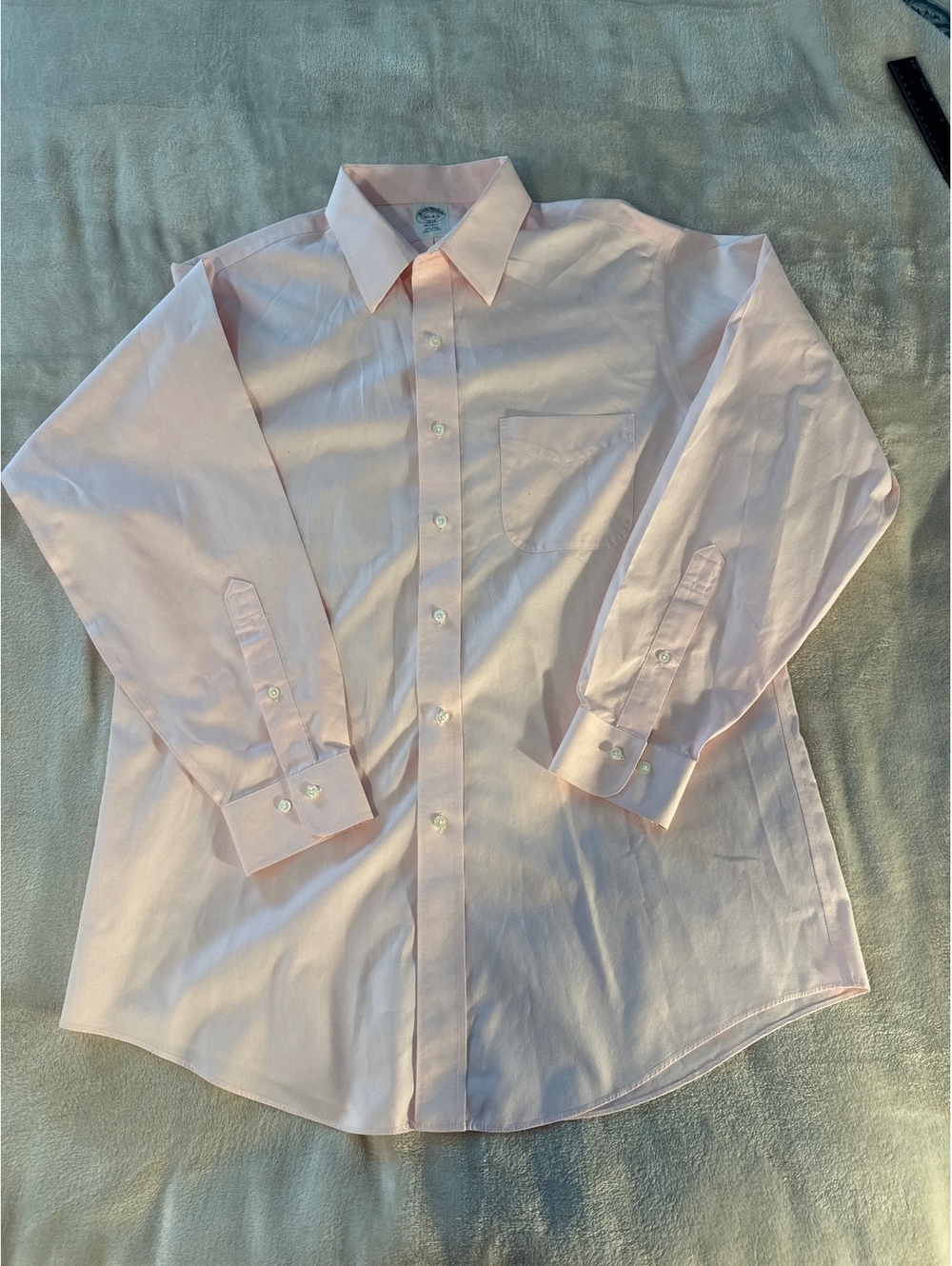Brooks Brothers Regent Men’s Light Pink Long Sleeve Button Down Shirt 16.5 4/5